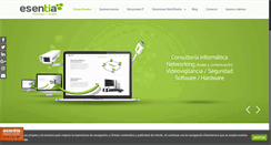 Desktop Screenshot of grupoesentia.com