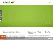 Tablet Screenshot of grupoesentia.com